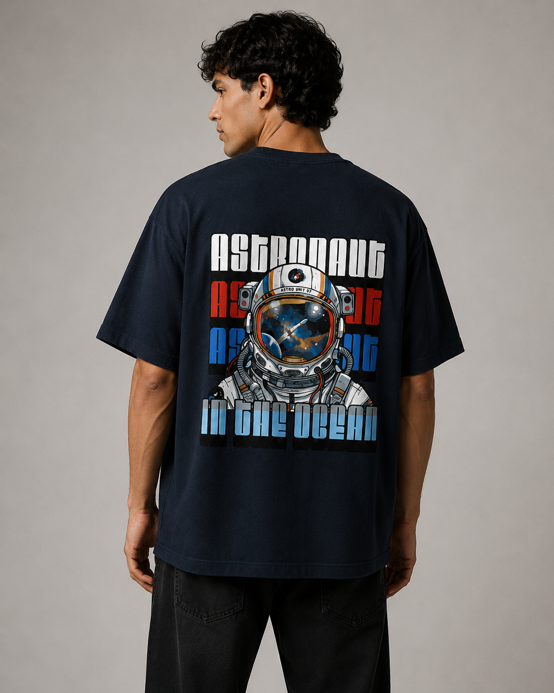 Astronaut In The Ocean - Oversized Tee
