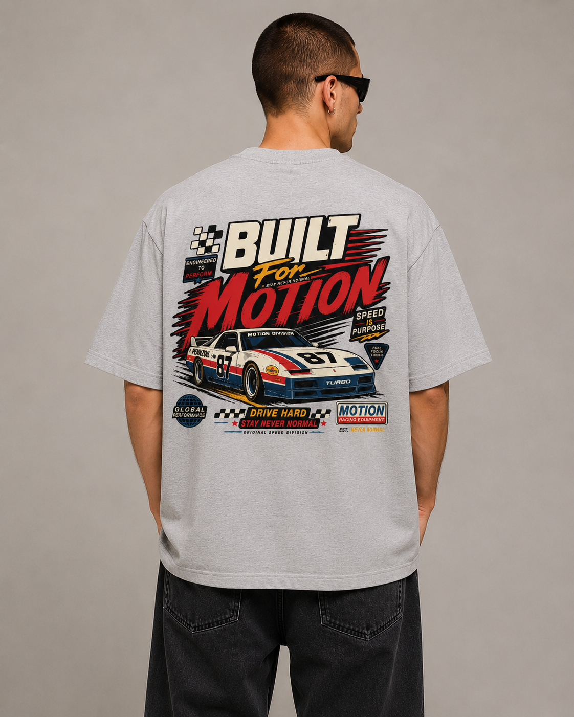Built For Motion - Oversized Tee