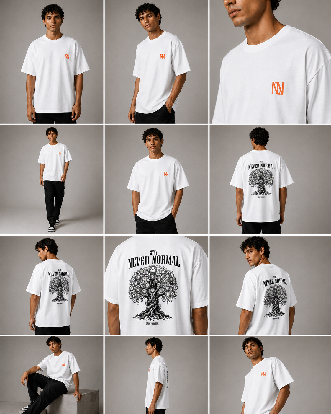 Grow Your Time - Oversized Tee