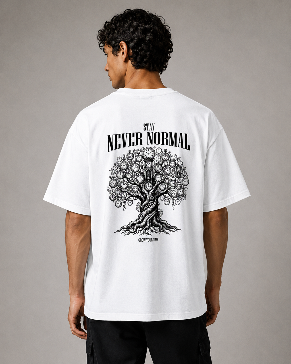 Grow Your Time - Oversized Tee
