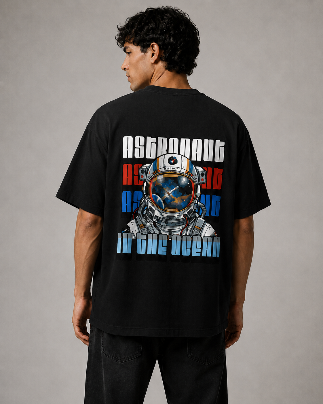 Astronaut In The Ocean - Oversized Tee