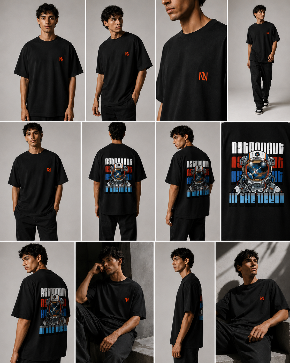 Astronaut In The Ocean - Oversized Tee
