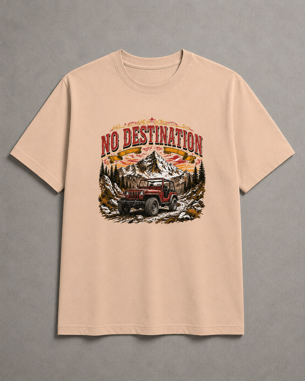 No Destination - Classic Crew Tee