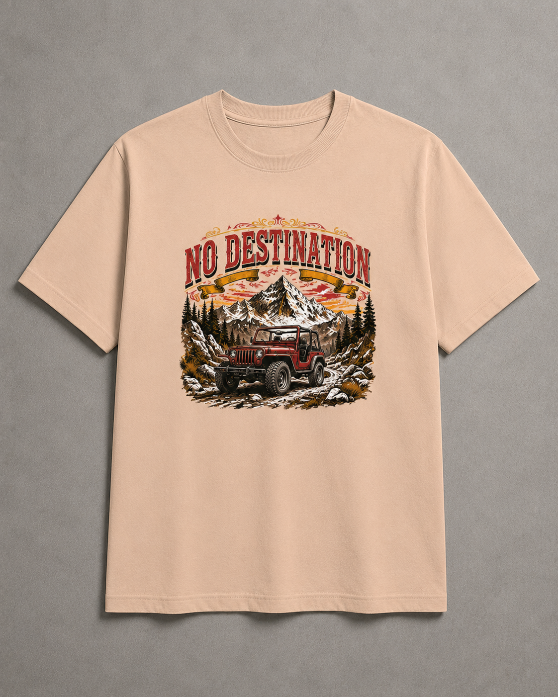 No Destination - Classic Crew Tee