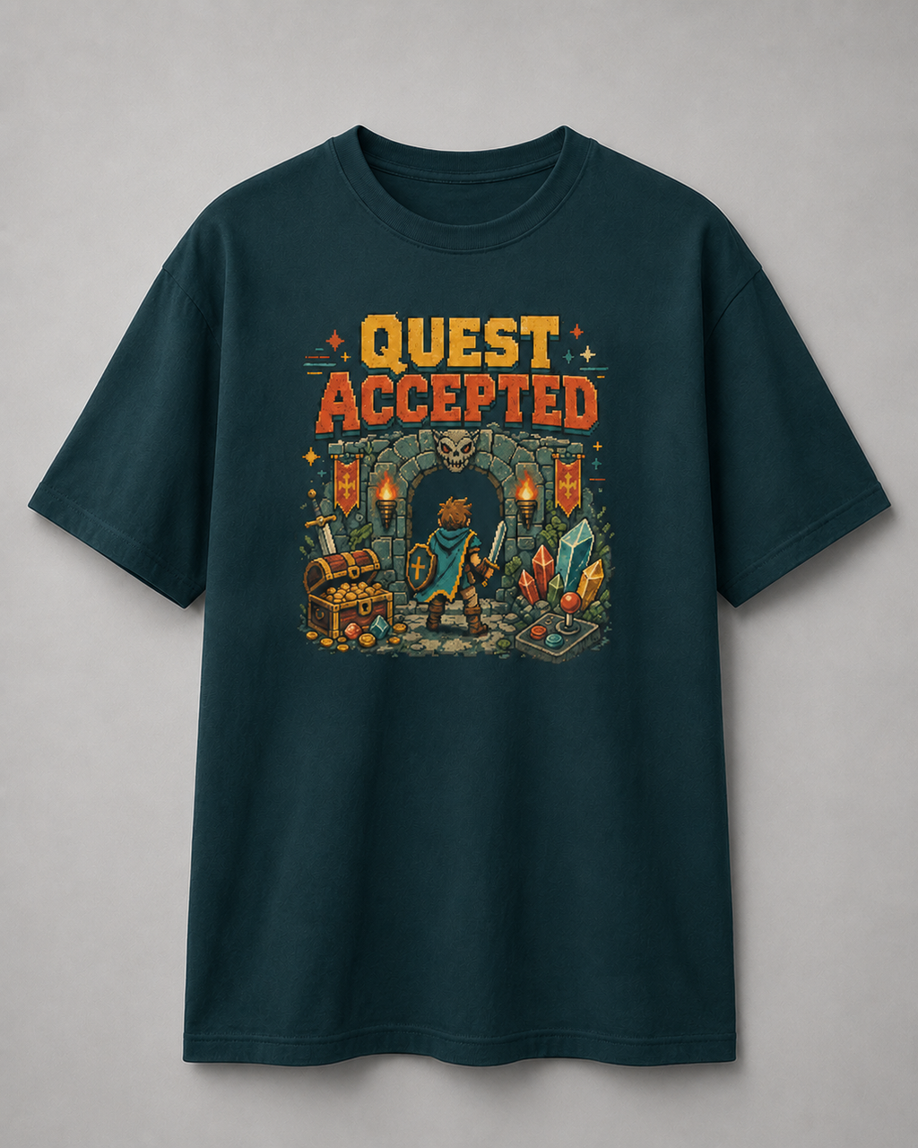 Quest Accepted - Classic Crew Tee