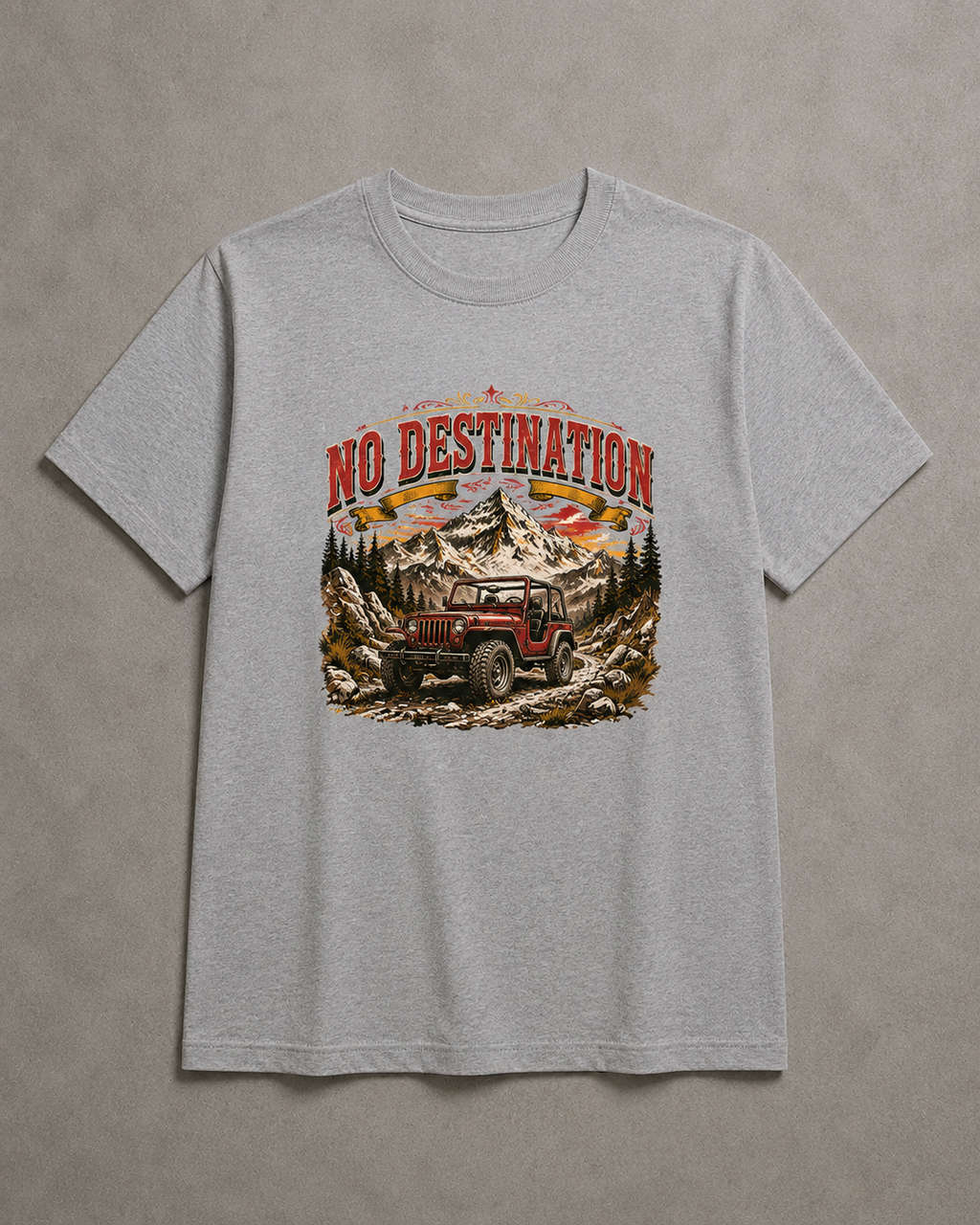 No Destination - Classic Crew Tee