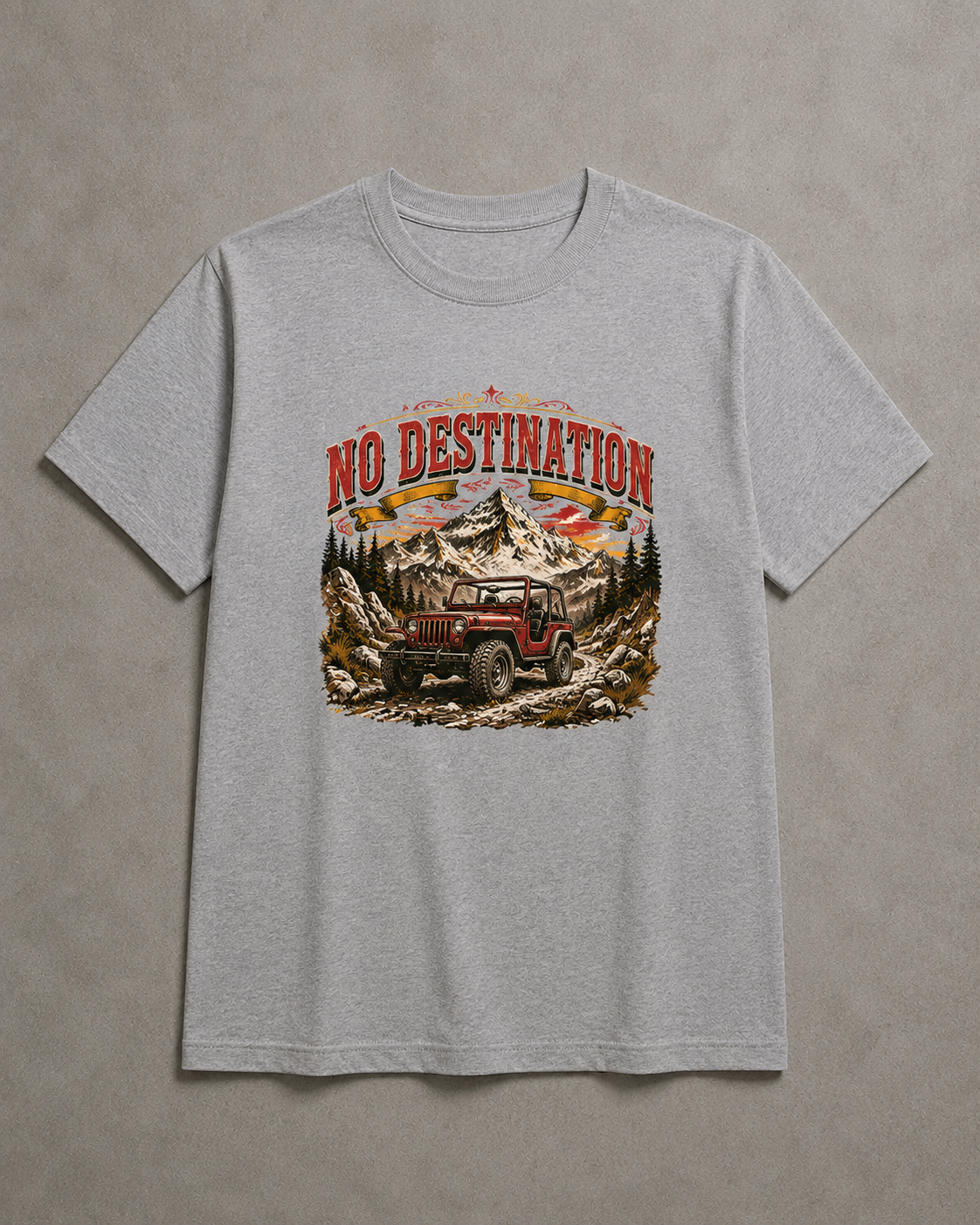 No Destination - Classic Crew Tee