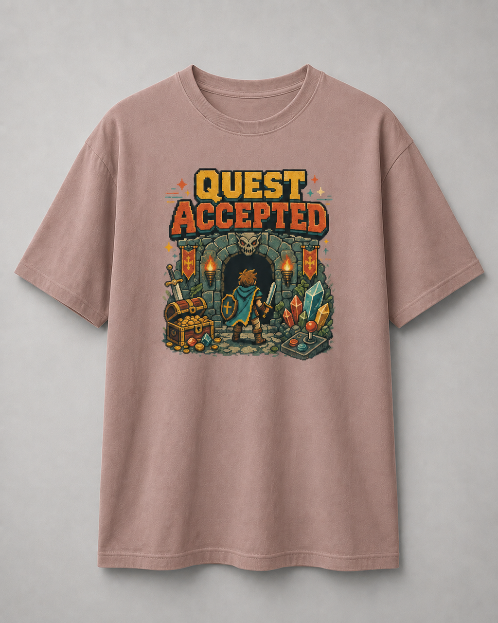 Quest Accepted - Classic Crew Tee