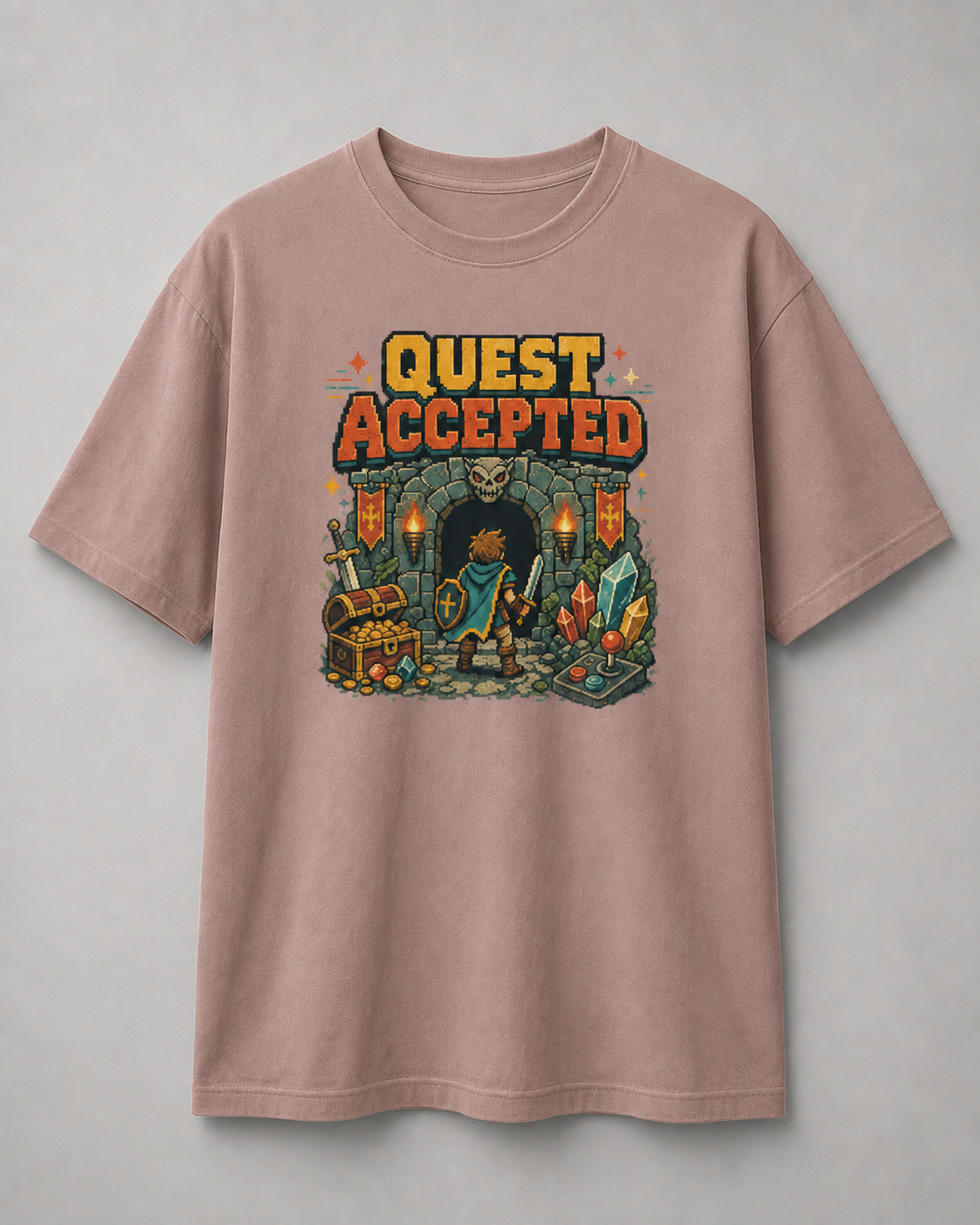 Quest Accepted - Classic Crew Tee