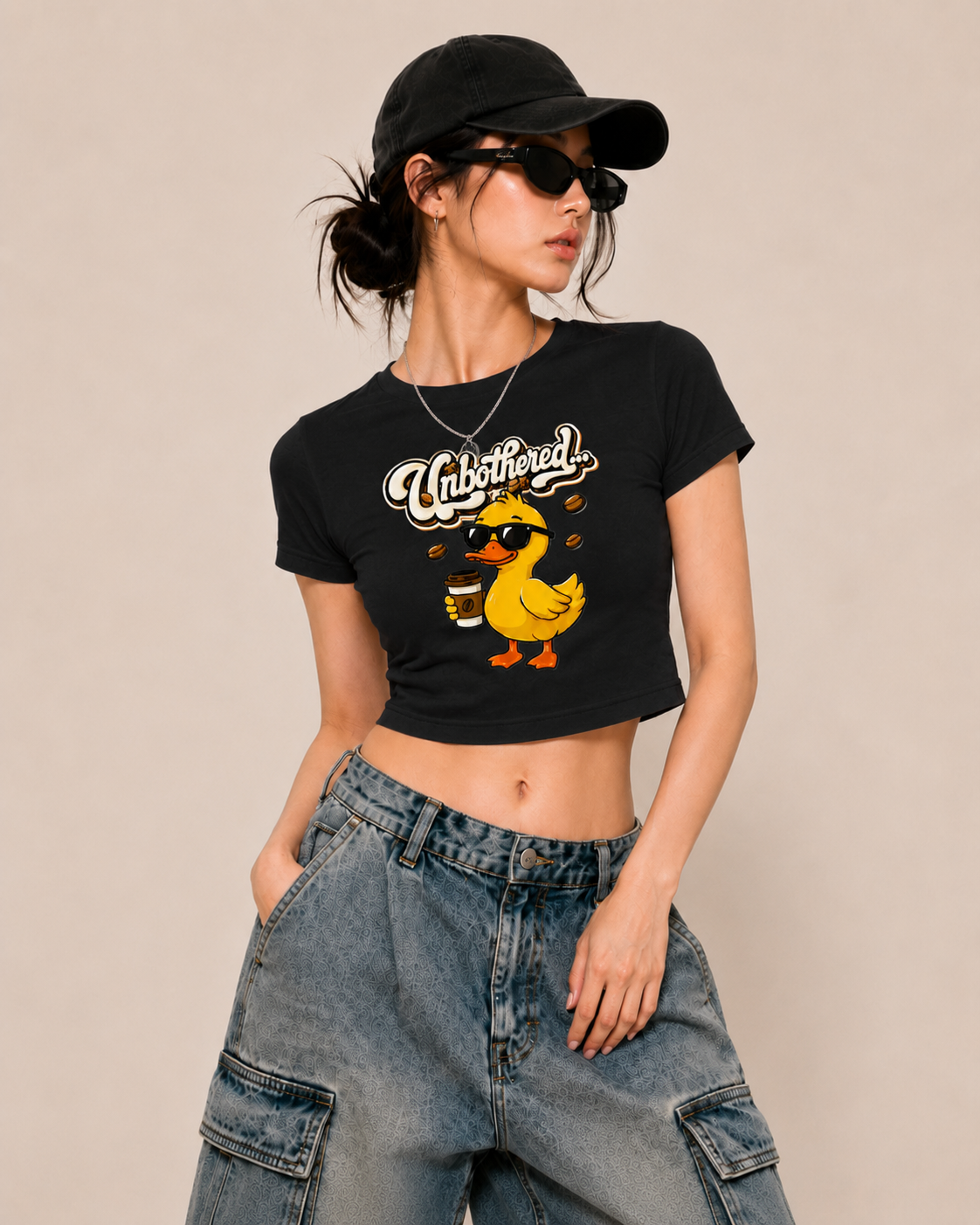 Unbothered - Baby Tee