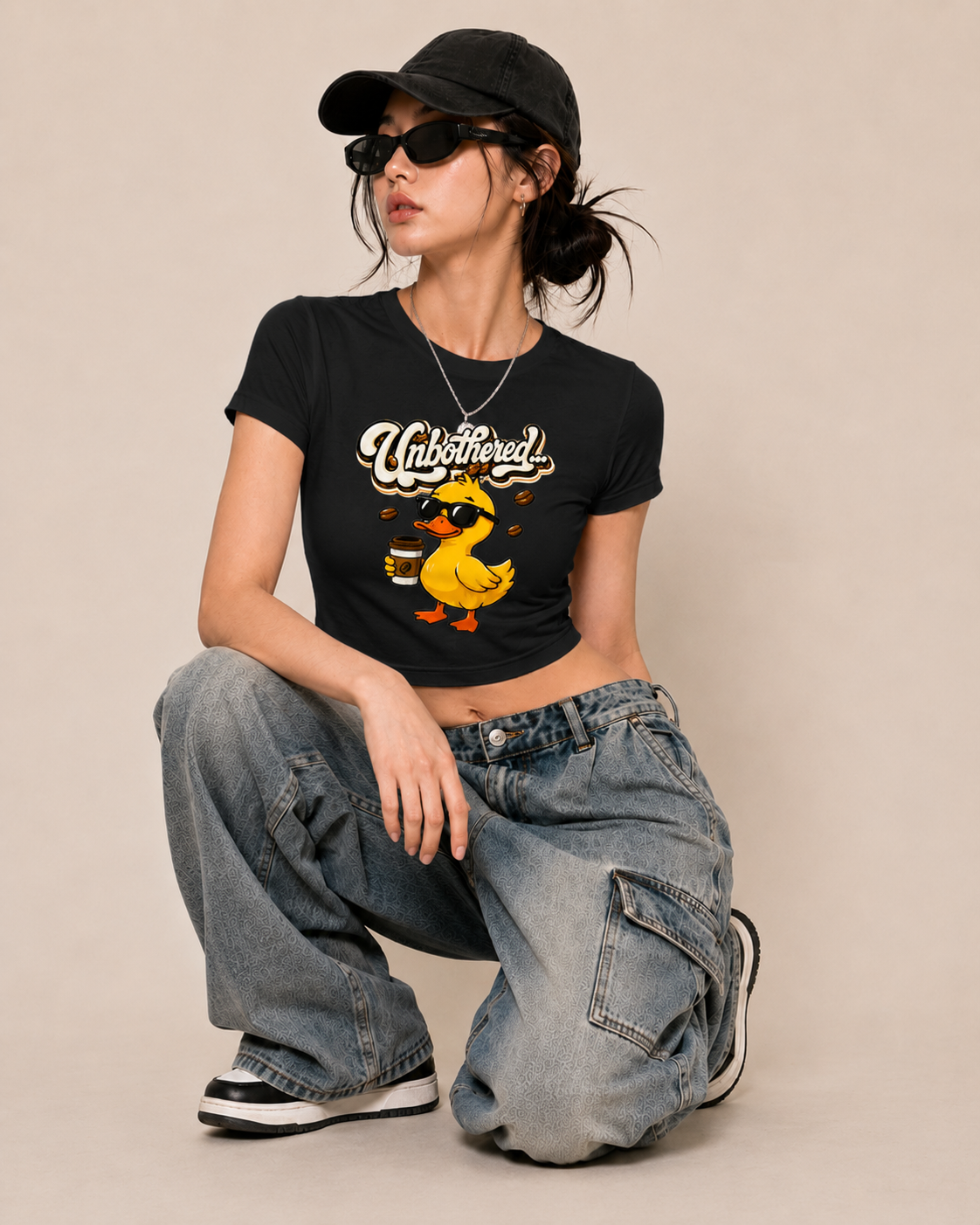 Unbothered - Baby Tee