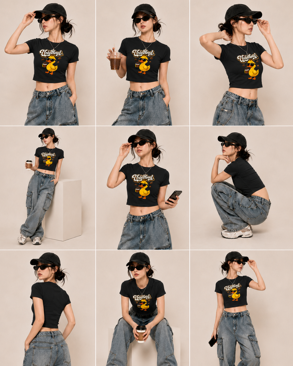 Unbothered - Baby Tee