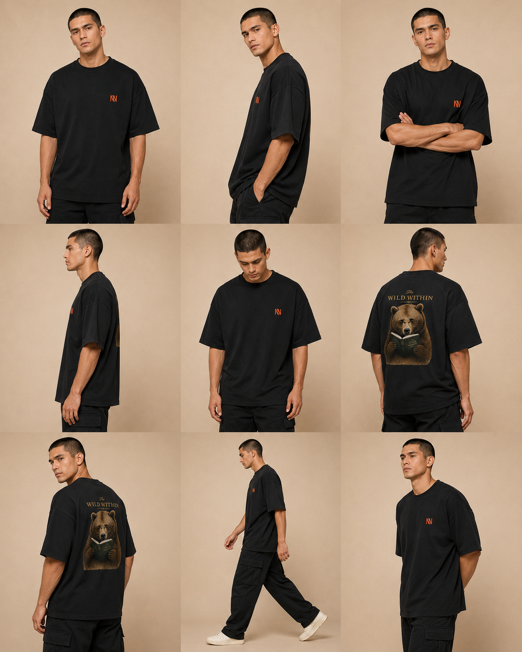 The Wild Within - Oversized Tee