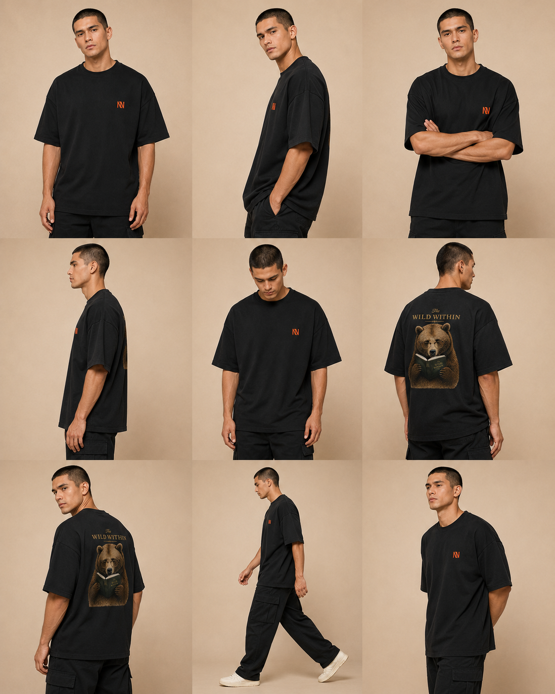 The Wild Within - Oversized Tee