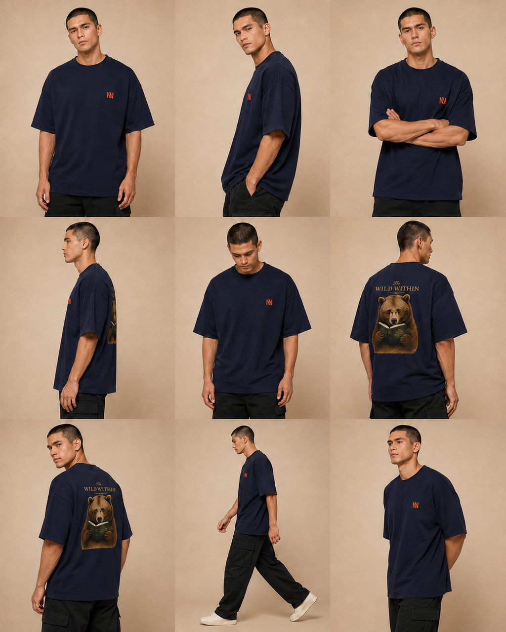 The Wild Within - Oversized Tee