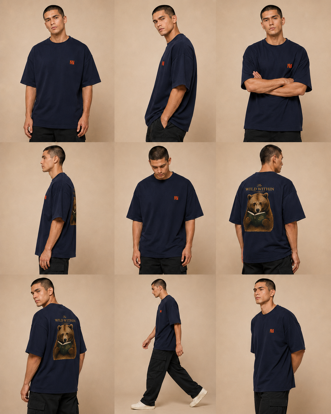 The Wild Within - Oversized Tee