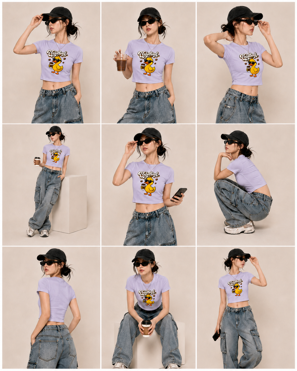 Unbothered - Baby Tee