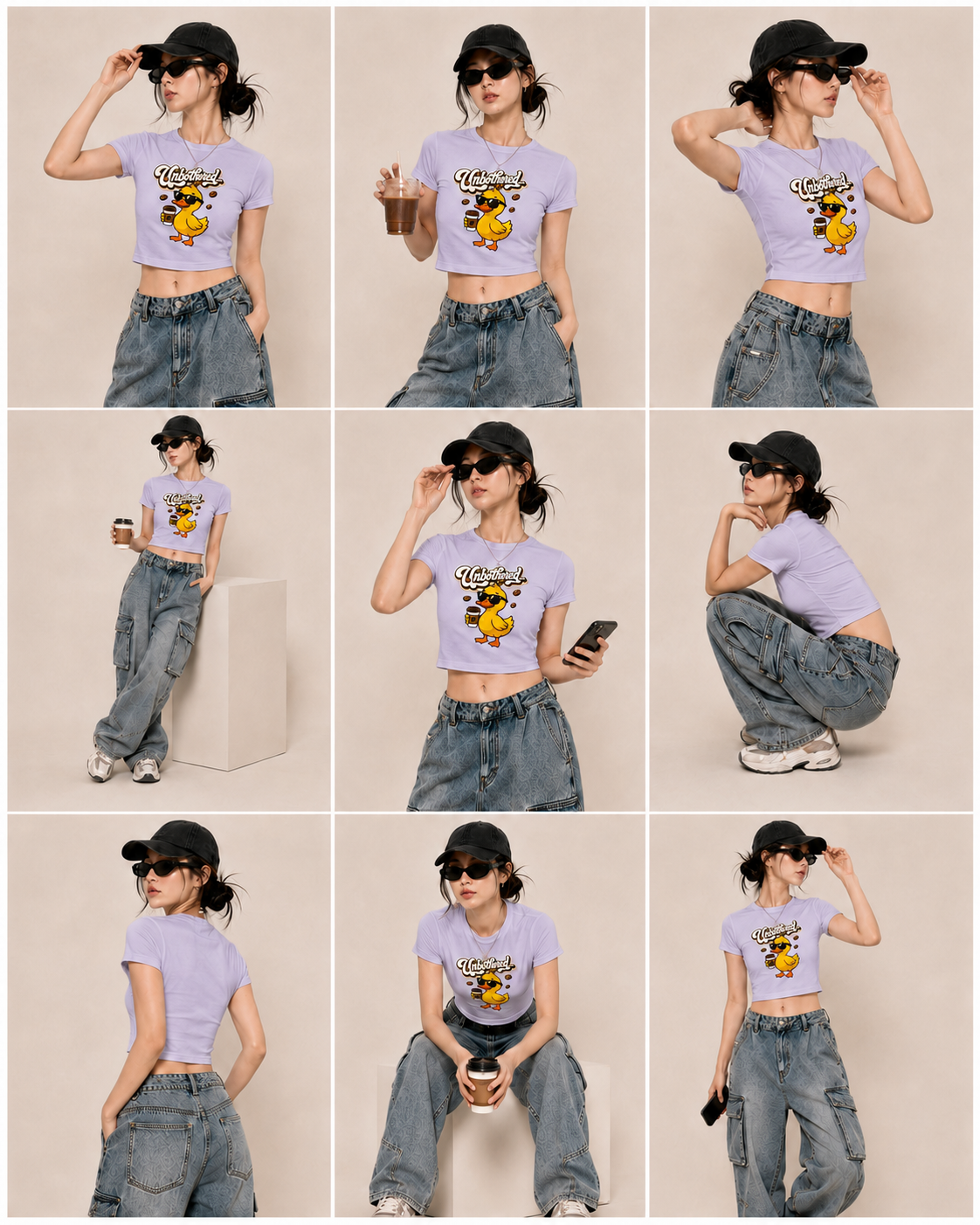 Unbothered - Baby Tee