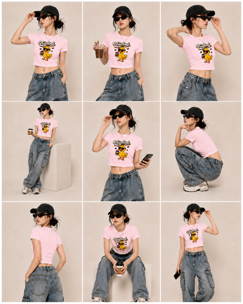 Unbothered - Baby Tee