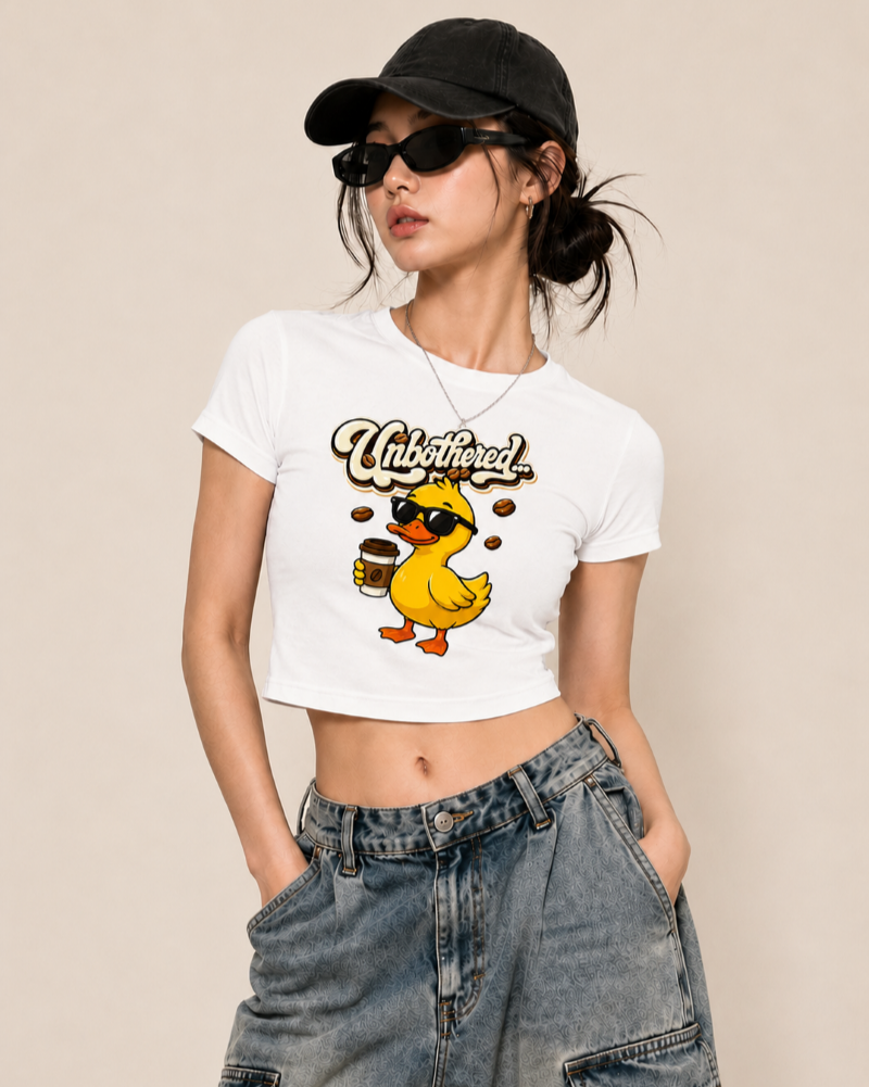 Unbothered - Baby Tee