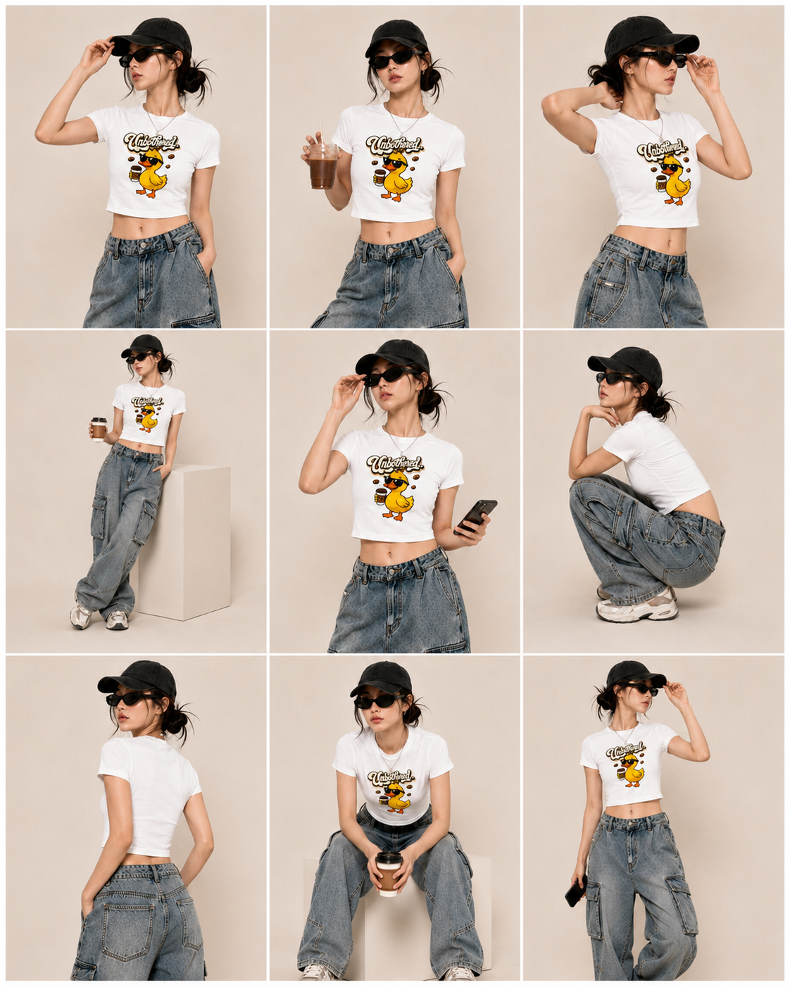 Unbothered - Baby Tee