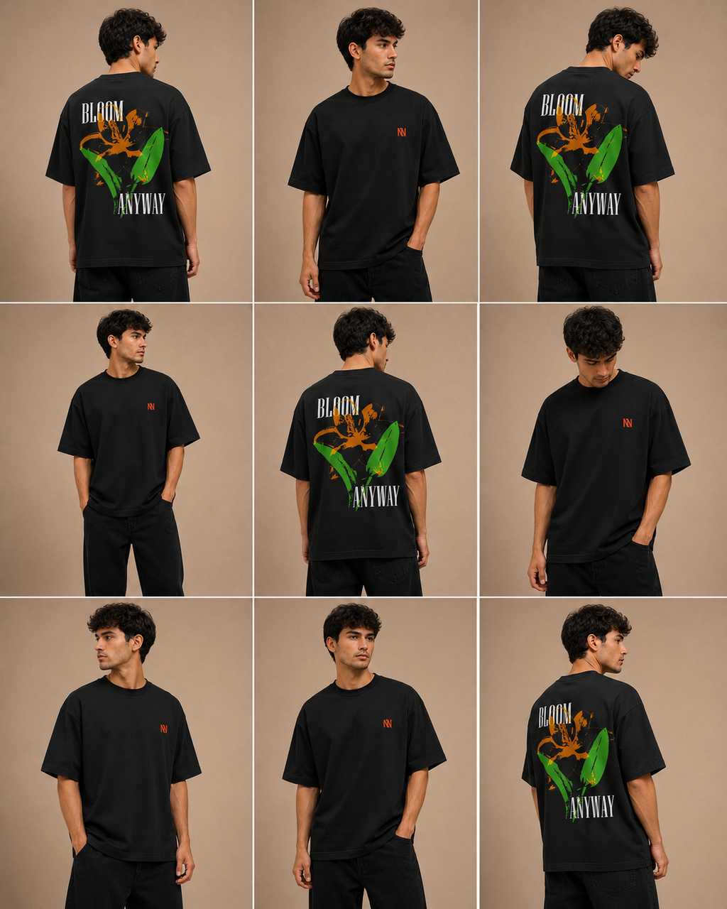 Bloom Anyway - Oversized Tee