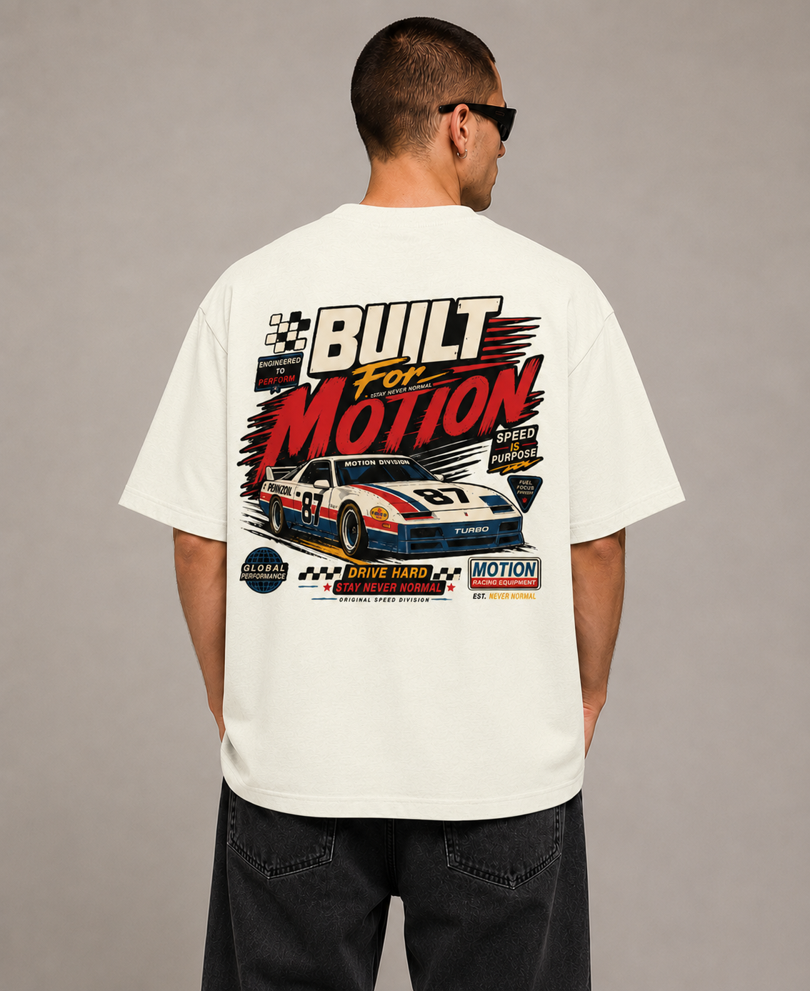 Built For Motion - Oversized Tee