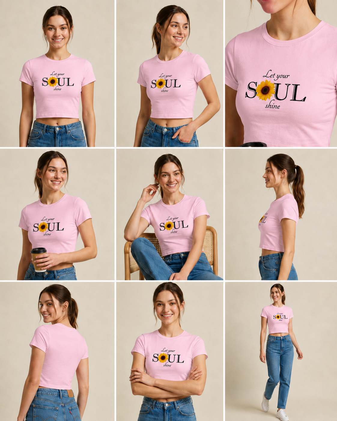 Let Your Soul Shine - Baby Tee