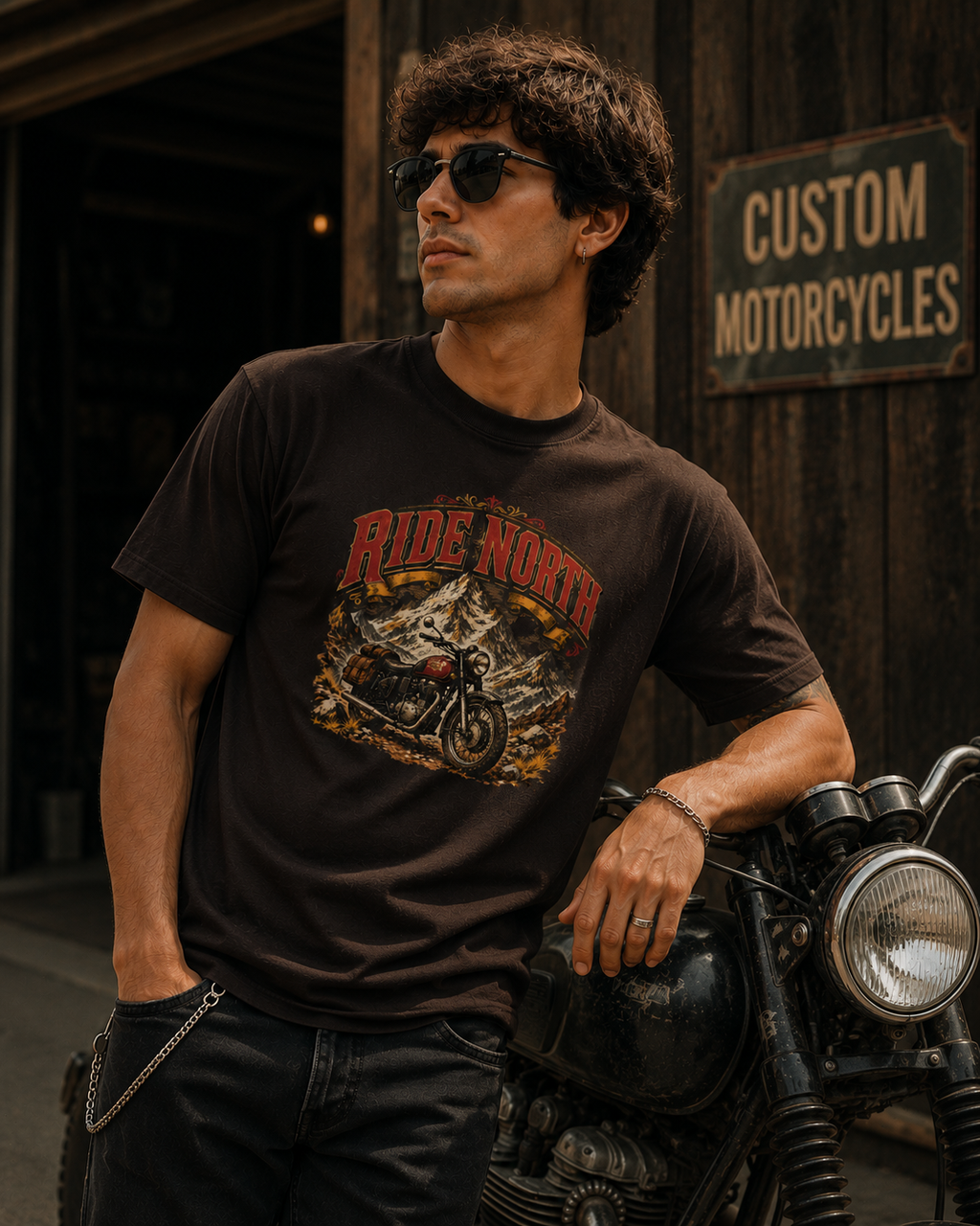 Ride North - Classic Crew Tee