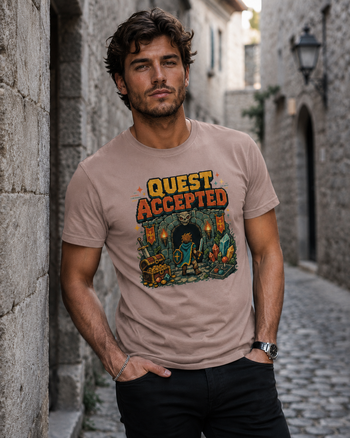 Quest Accepted - Classic Crew Tee