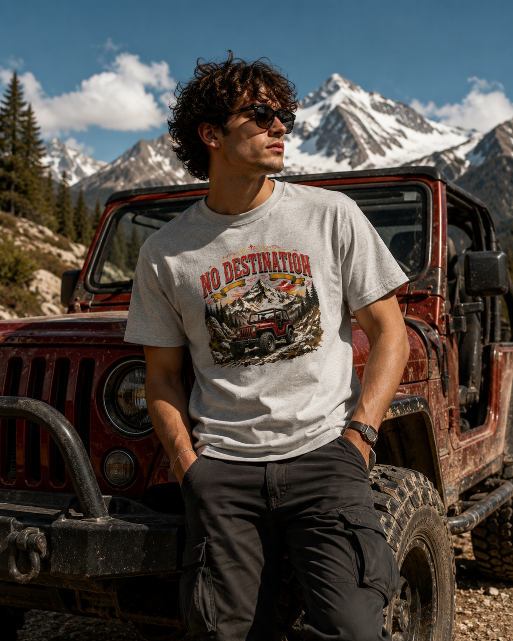 No Destination - Classic Crew Tee