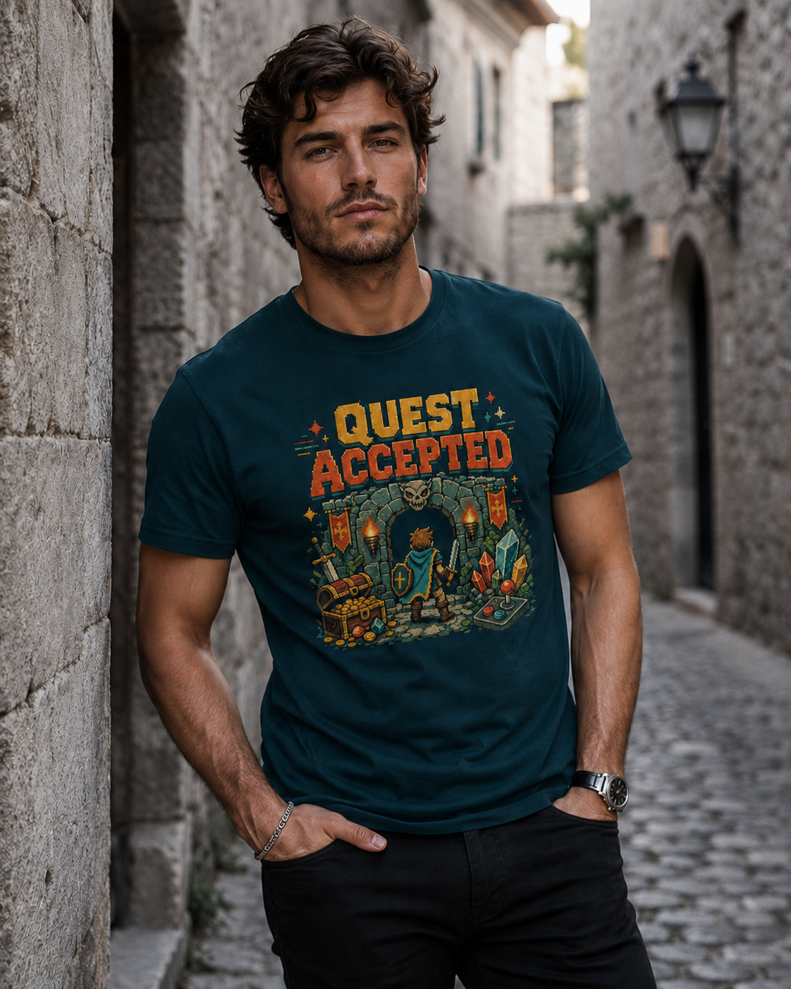 Quest Accepted - Classic Crew Tee