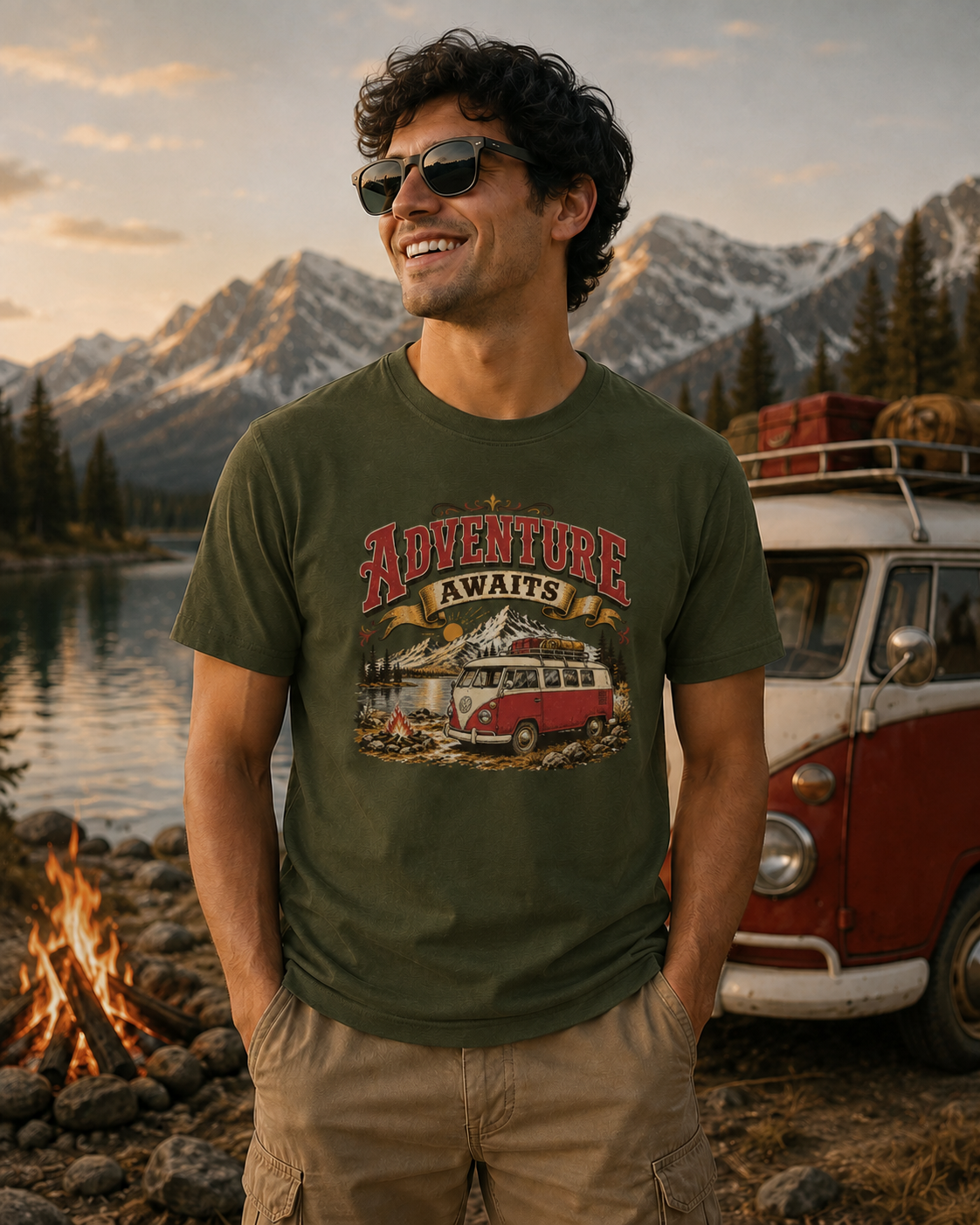 Adventure Awaits - Classic Crew Tee