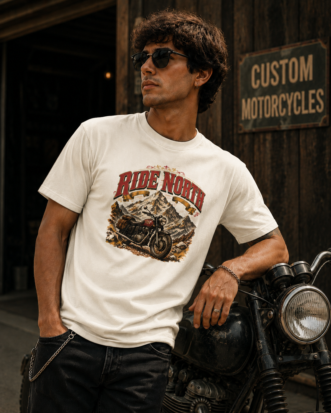 Ride North - Classic Crew Tee