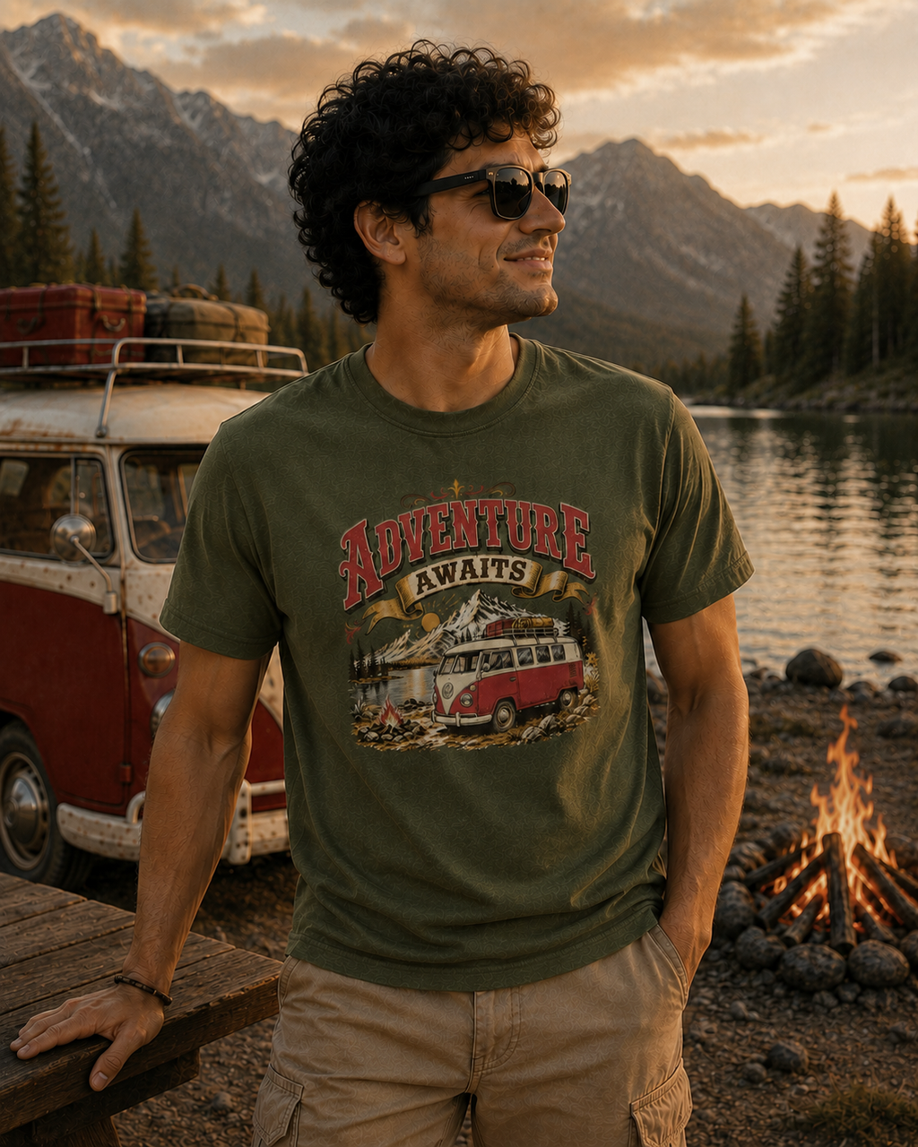 Adventure Awaits - Classic Crew Tee