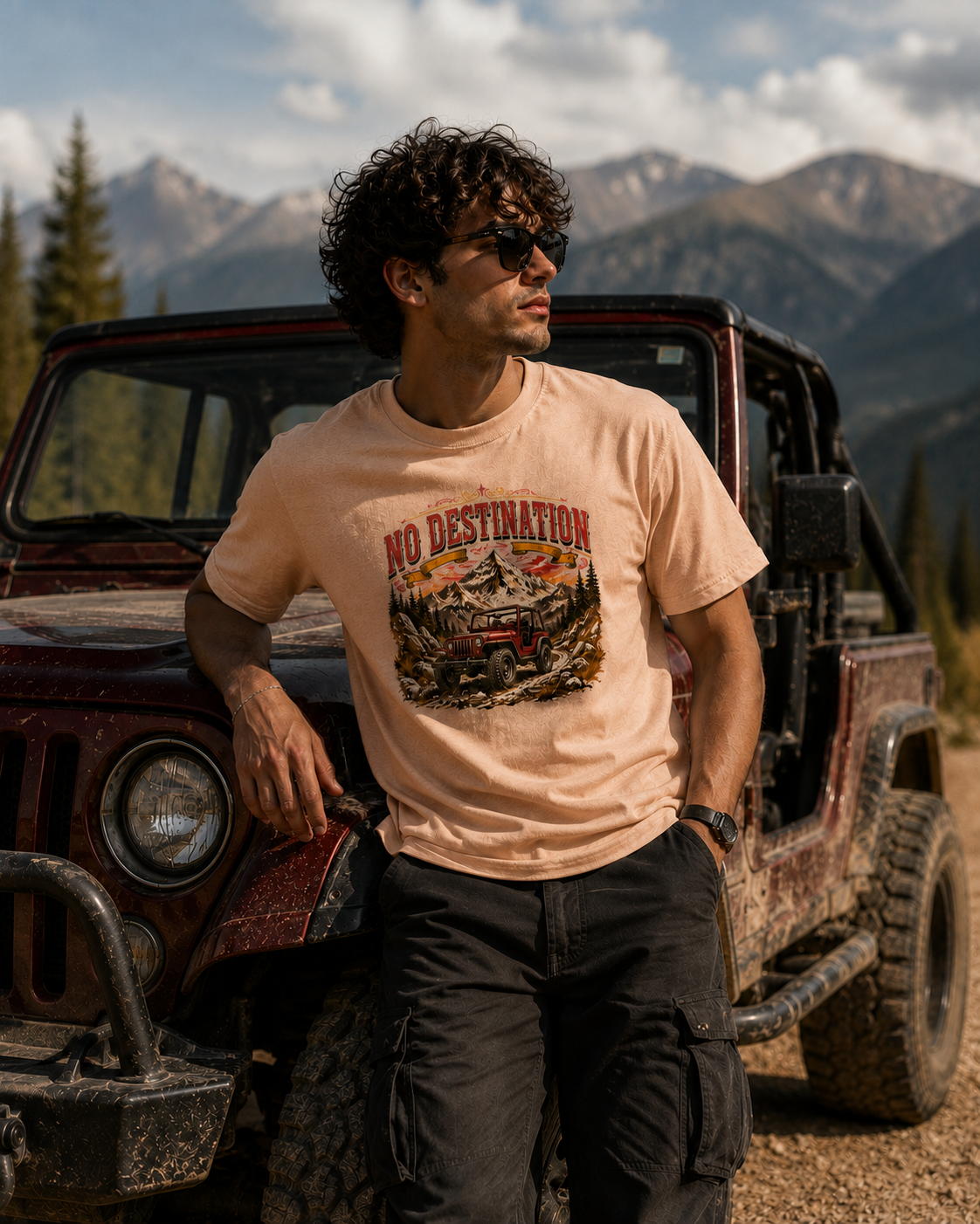 No Destination - Classic Crew Tee