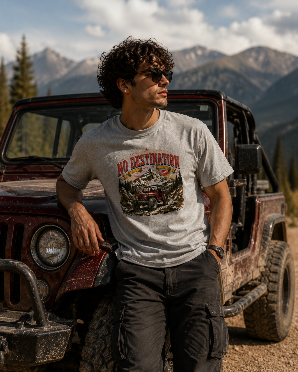 No Destination - Classic Crew Tee