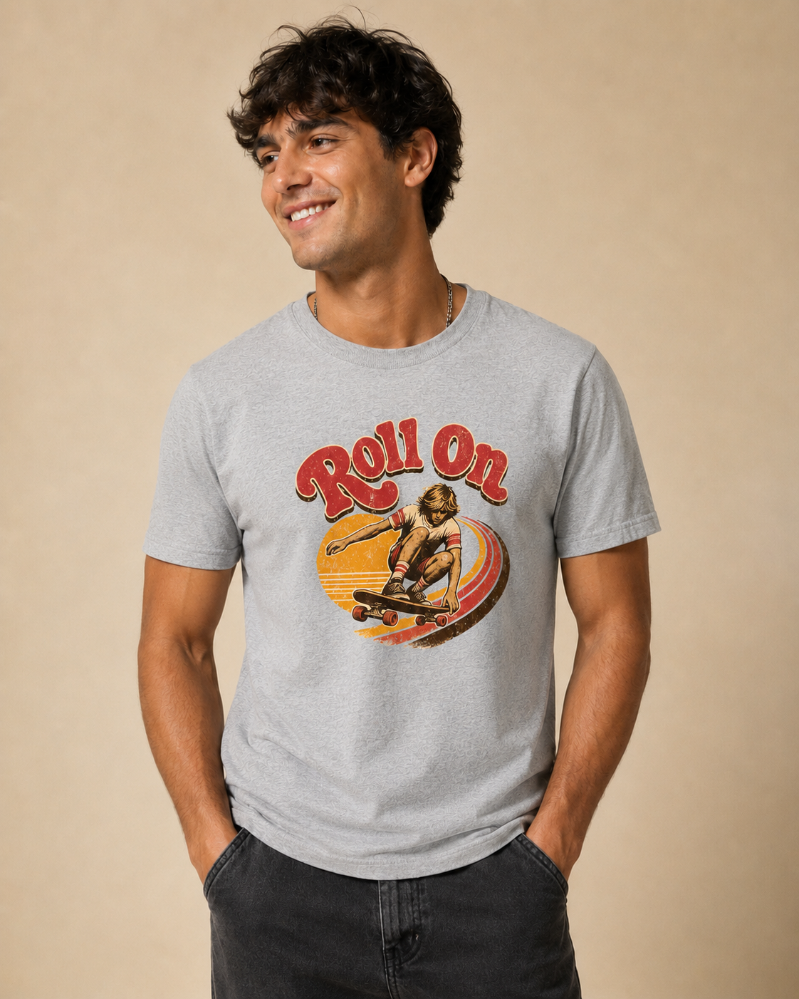 Roll On - Classic Crew Tee