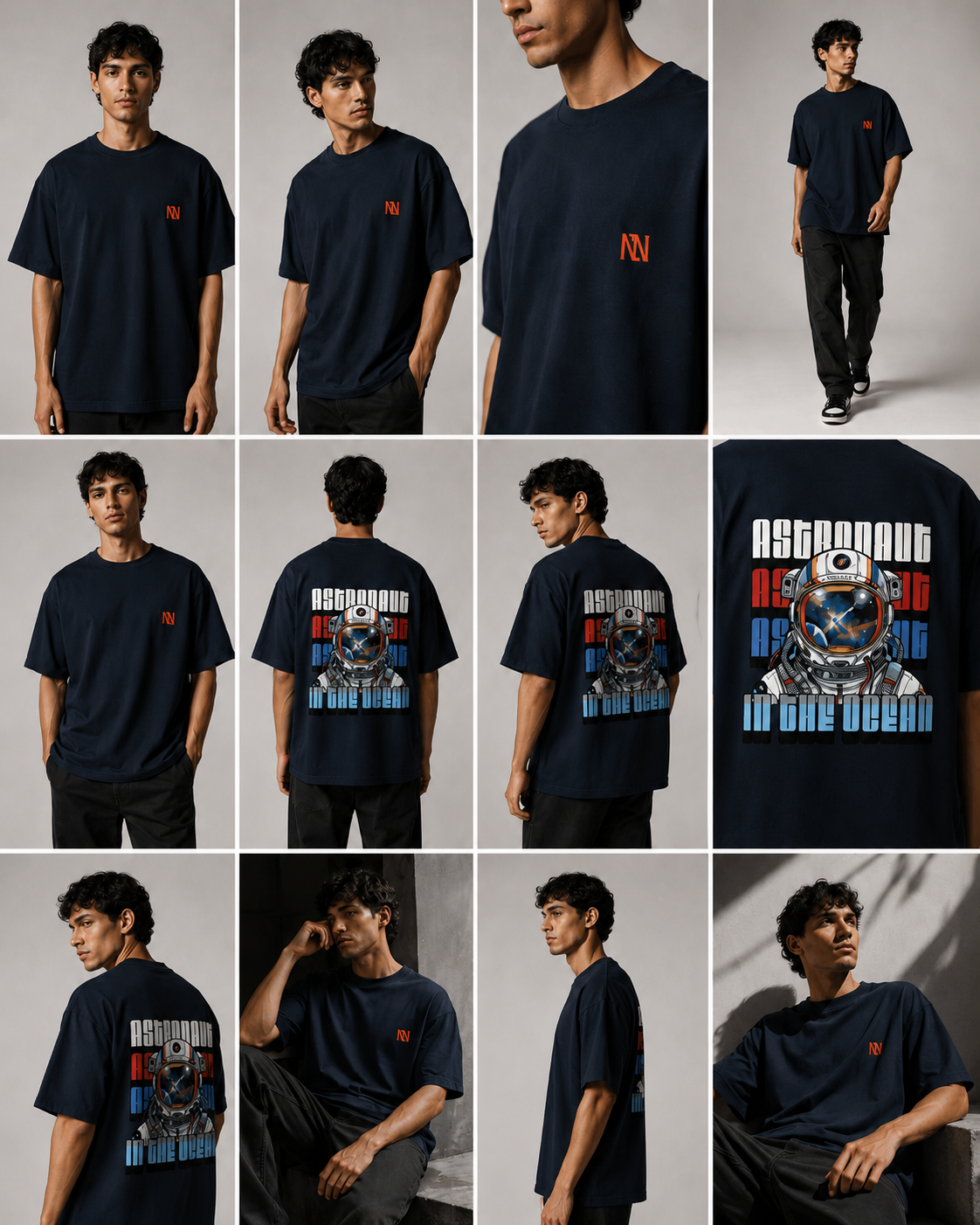 Astronaut In The Ocean - Oversized Tee