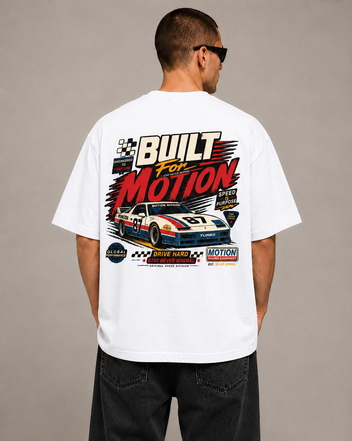Built For Motion - Oversized Tee