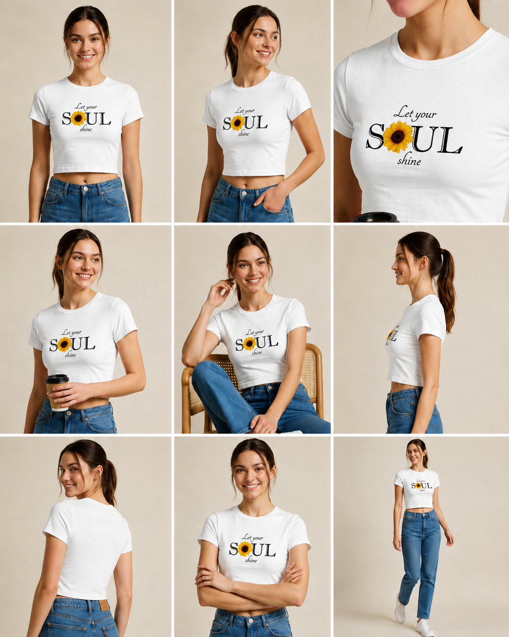 Let Your Soul Shine - Baby Tee